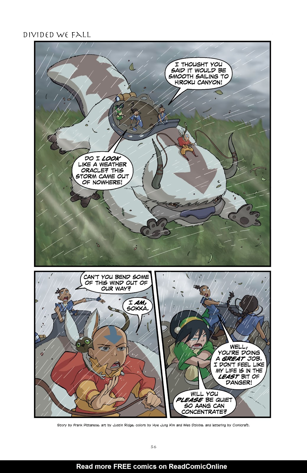 Nickelodeon Avatar: The Last Airbender–The Lost Adventures & Team Avatar Tales Library Edition issue TPB (Part 1) - Page 57