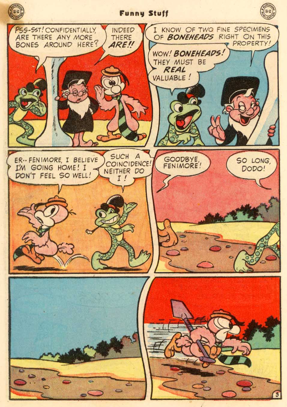 Read online Funny Stuff comic -  Issue #44 - 46