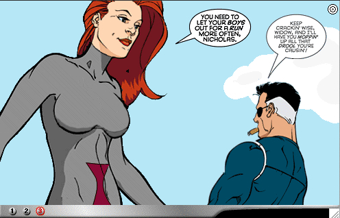 Read online Nick Fury/Black Widow: Jungle Warfare comic -  Issue #1 - 18