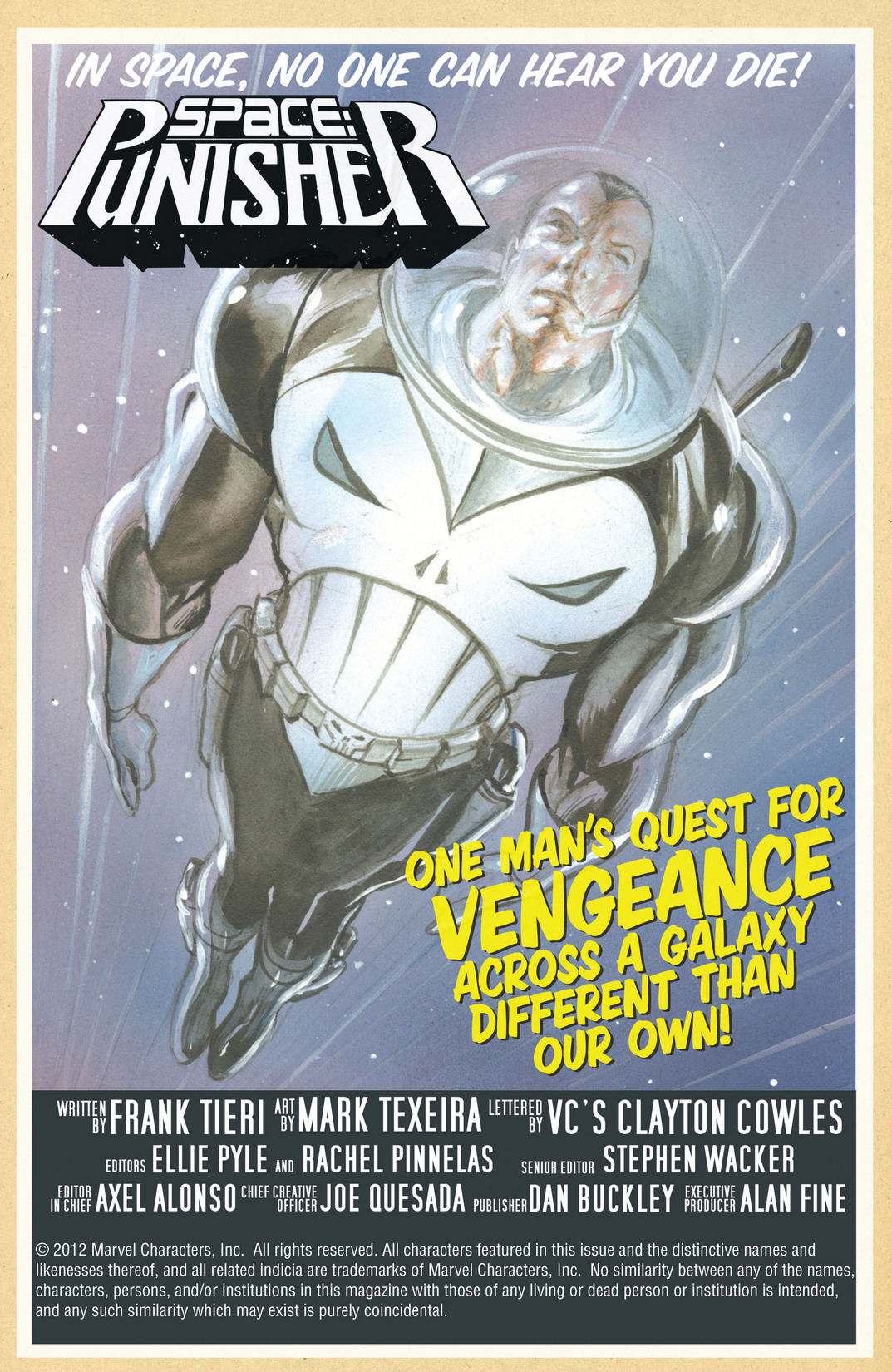 Read online Space: Punisher comic -  Issue #1 - 2