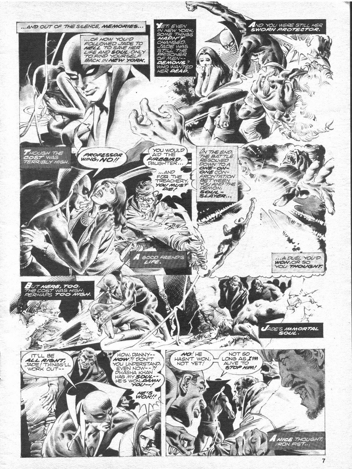 Read online The Deadly Hands of Kung Fu comic -  Issue #21 - 7