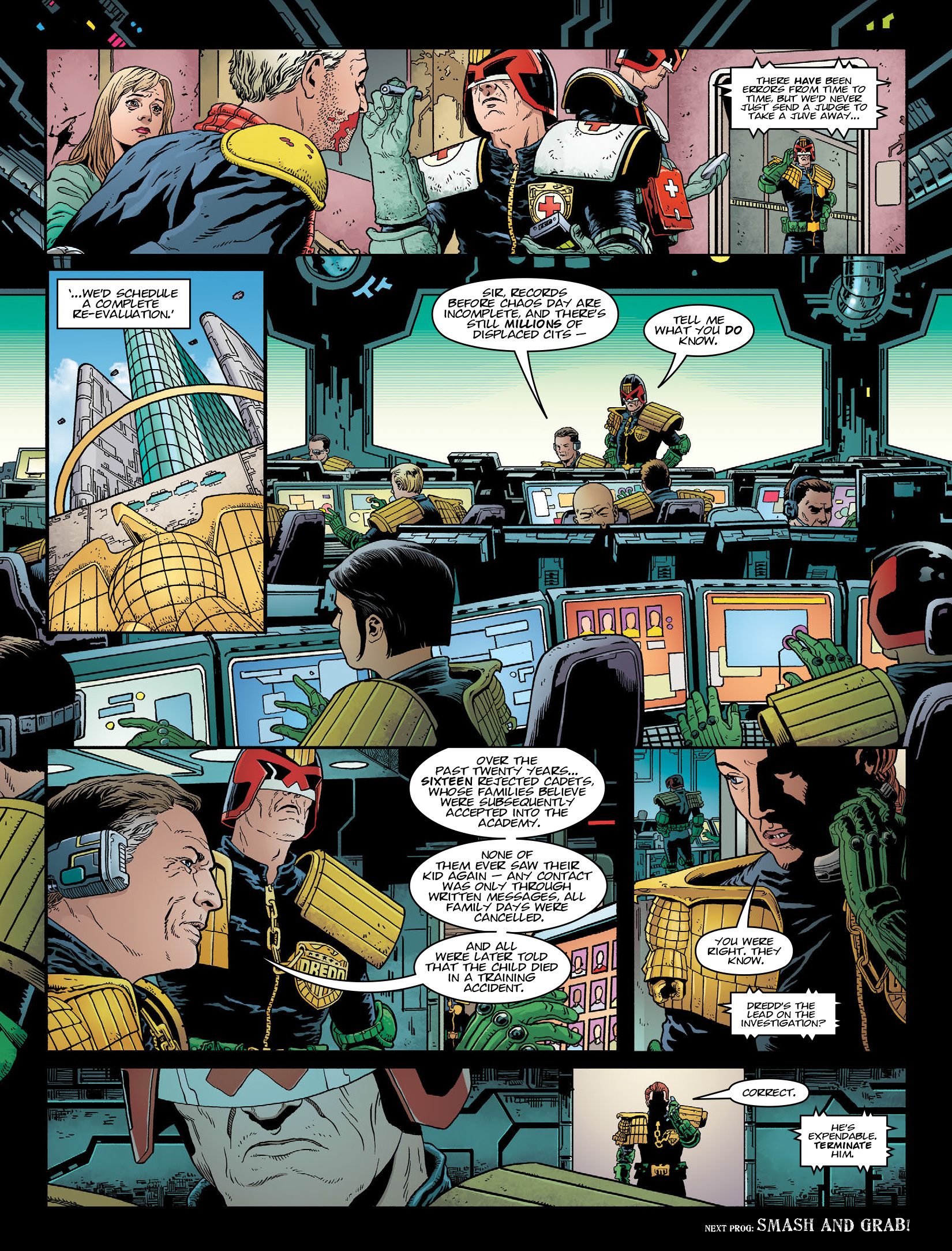 Read online 2000 AD comic -  Issue #1963 - 8