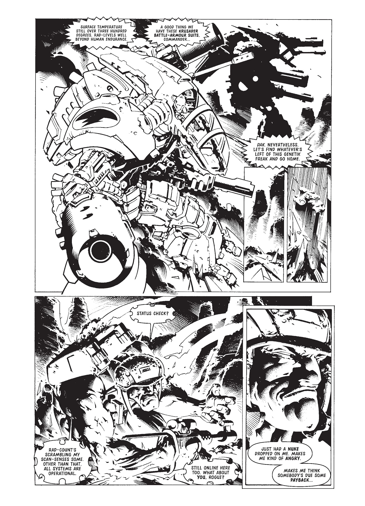 Read online Rogue Trooper: Tales of Nu-Earth comic -  Issue # TPB 4 - 98