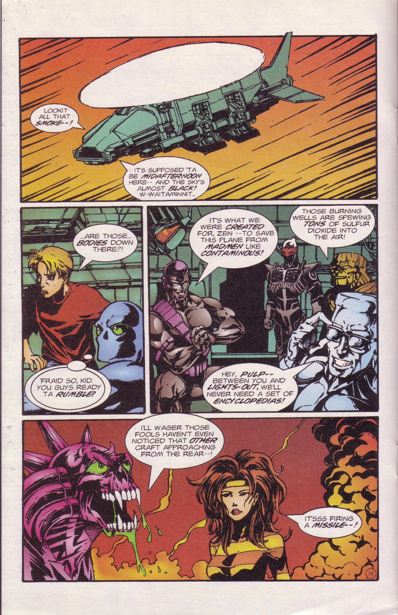 Read online Zen Intergalactic Ninja Color comic -  Issue #1 - 25