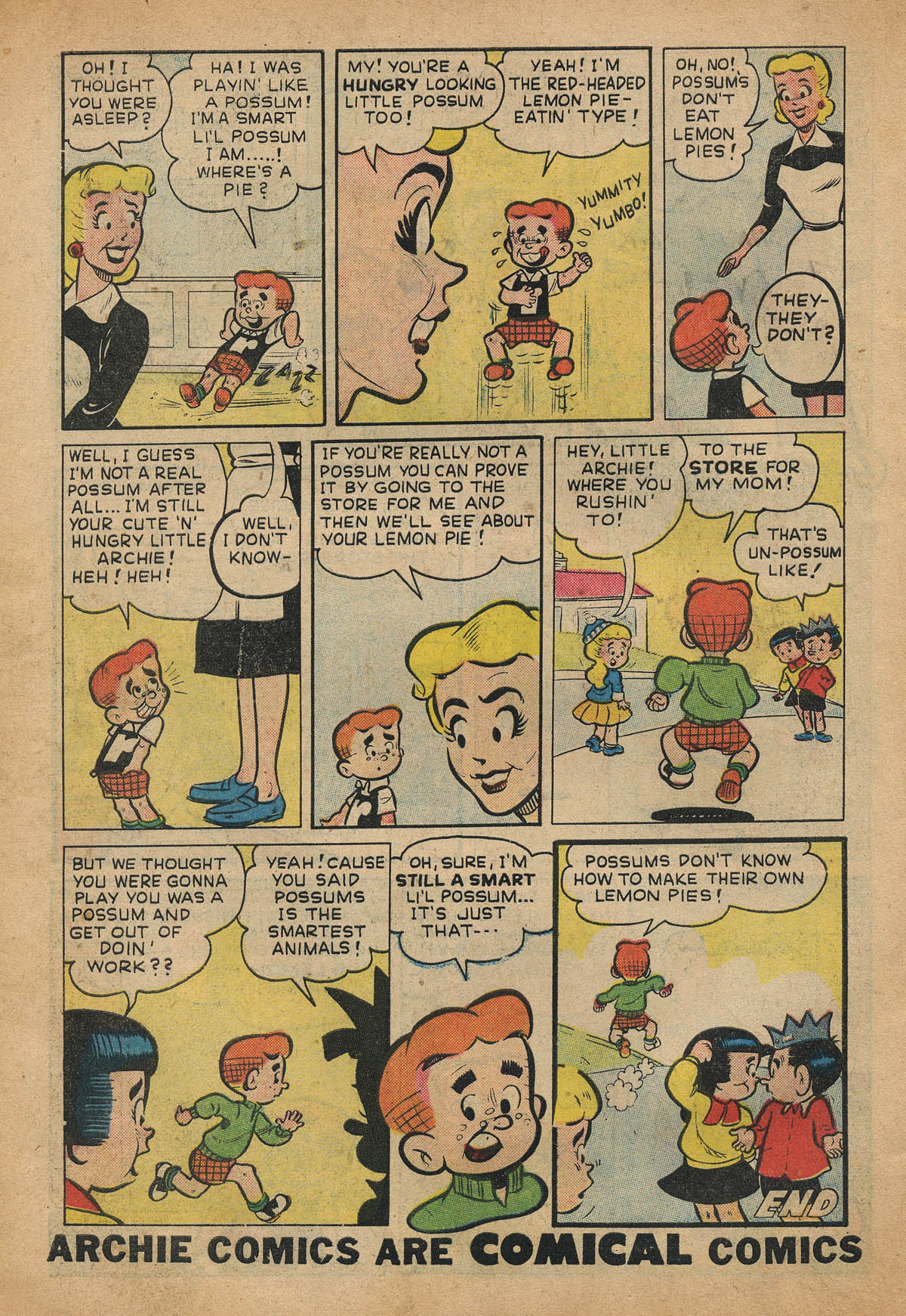 Read online Little Archie In Animal Land comic -  Issue #17 - 34