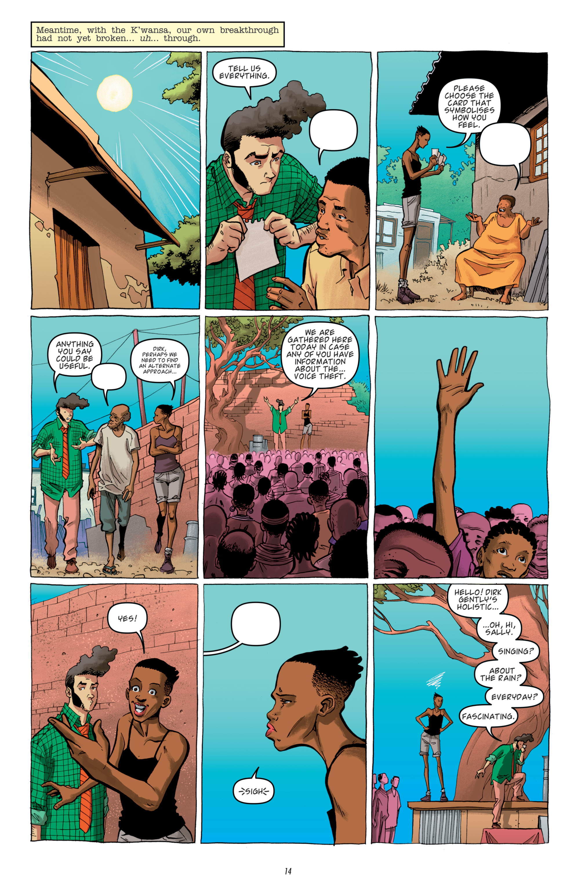 Read online Dirk Gently's Holistic Detective Agency: A Spoon Too Short comic -  Issue #3 - 16