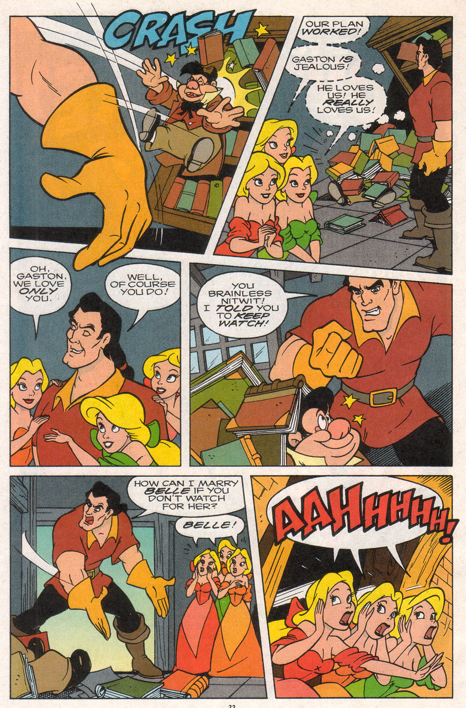 Read online Disney's Beauty and the Beast comic -  Issue #7 - 24