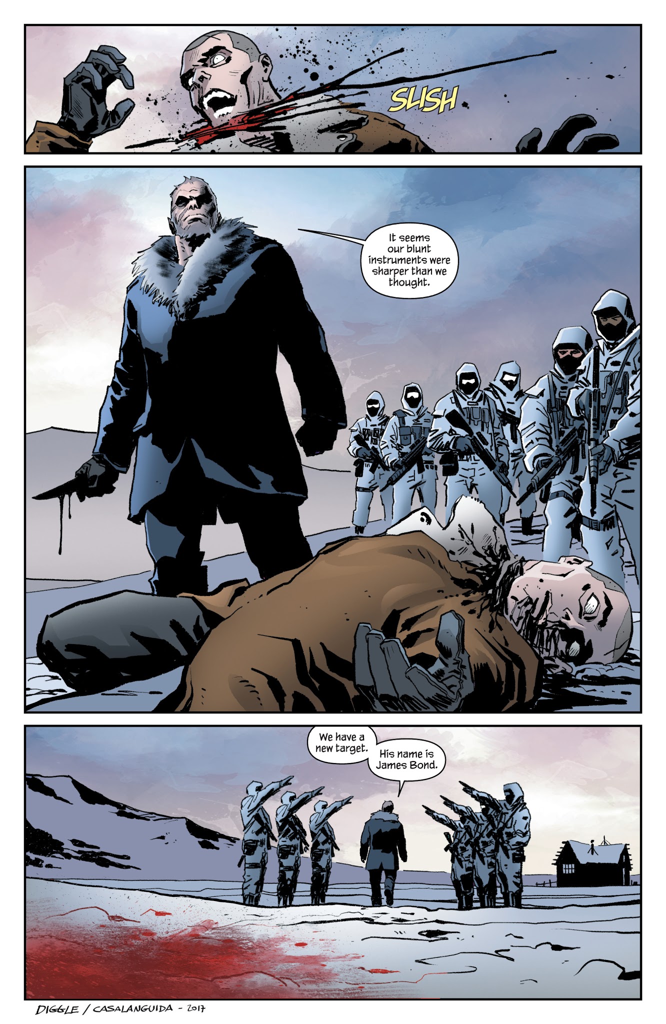 Read online James Bond: Kill Chain comic -  Issue # _TPB - 136