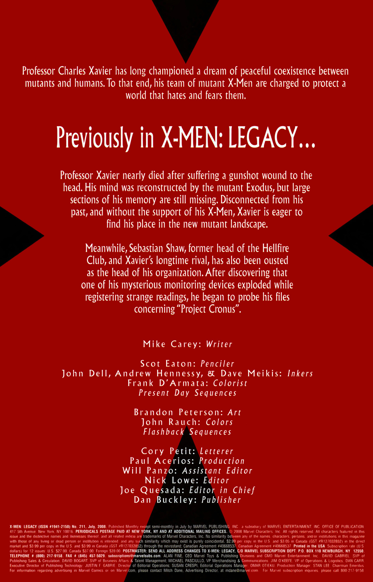 X-Men Legacy (2008) Issue #211 #5 - English 3