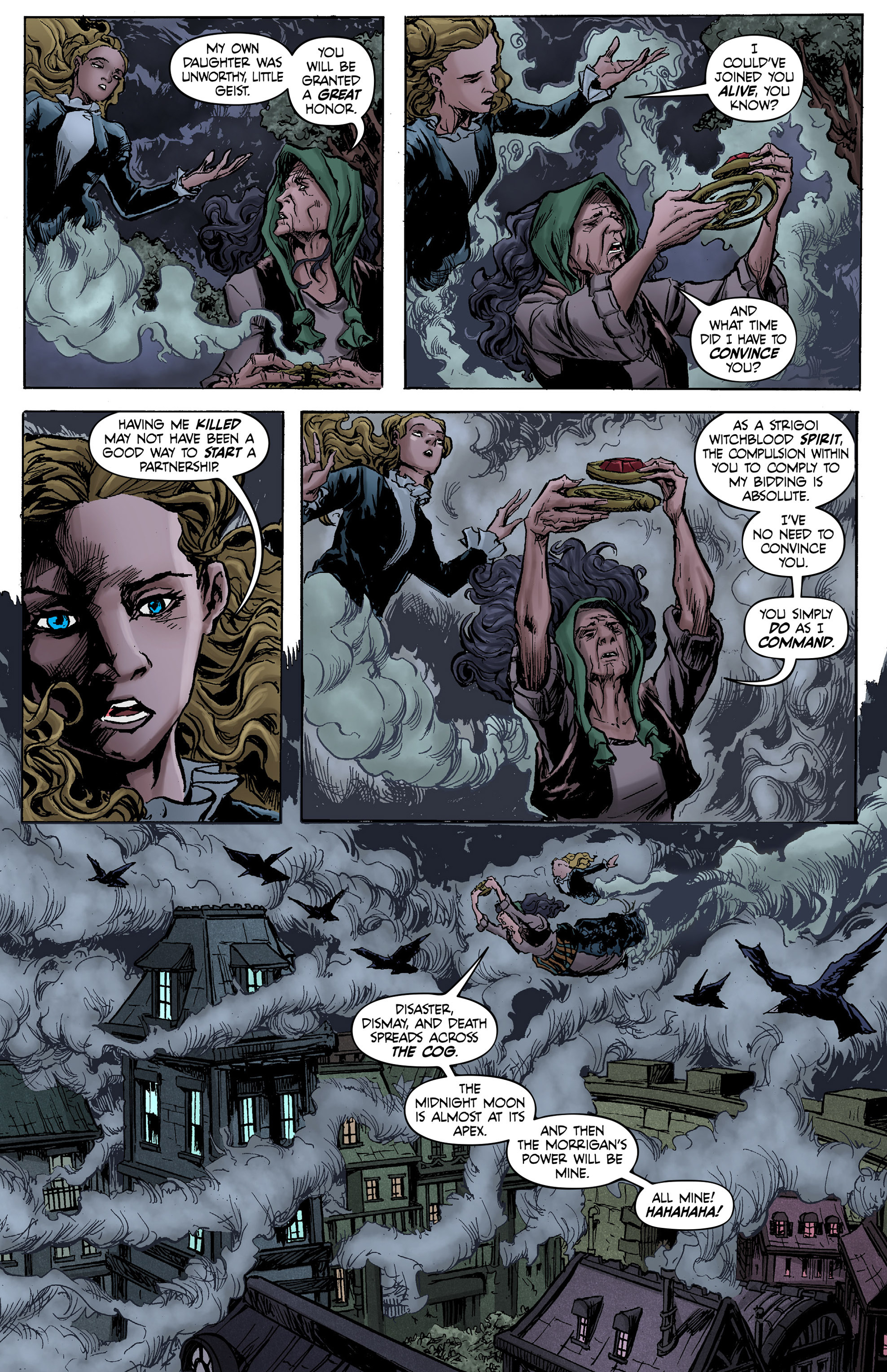 Read online Raven Nevermore comic -  Issue #9 - 14