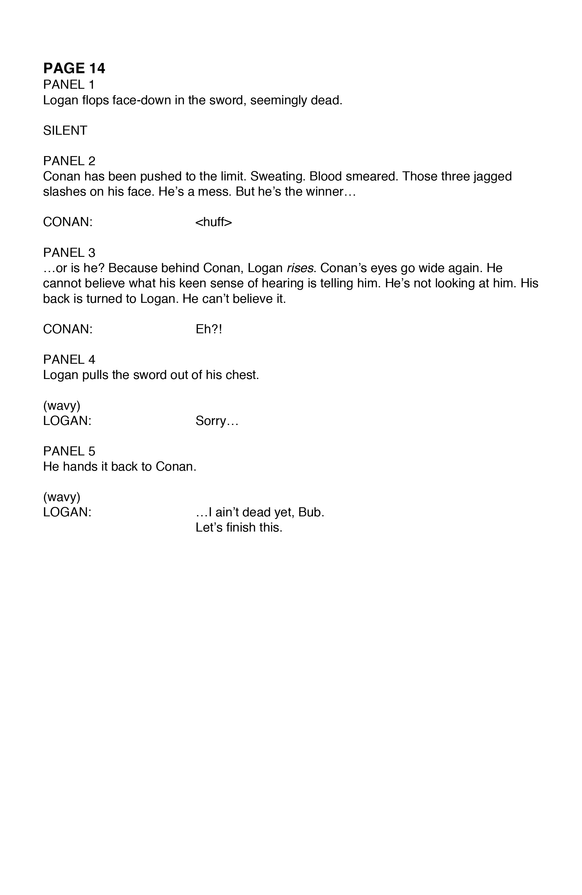 Read online Savage Avengers comic -  Issue # _Director's Cut - 57