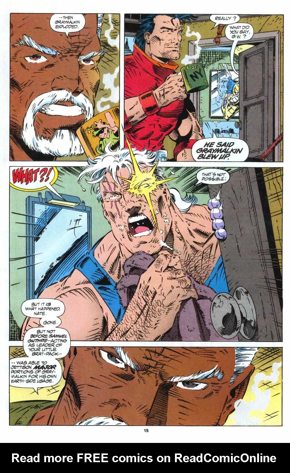 Read online Cable (1993) comic -  Issue #4 - 17