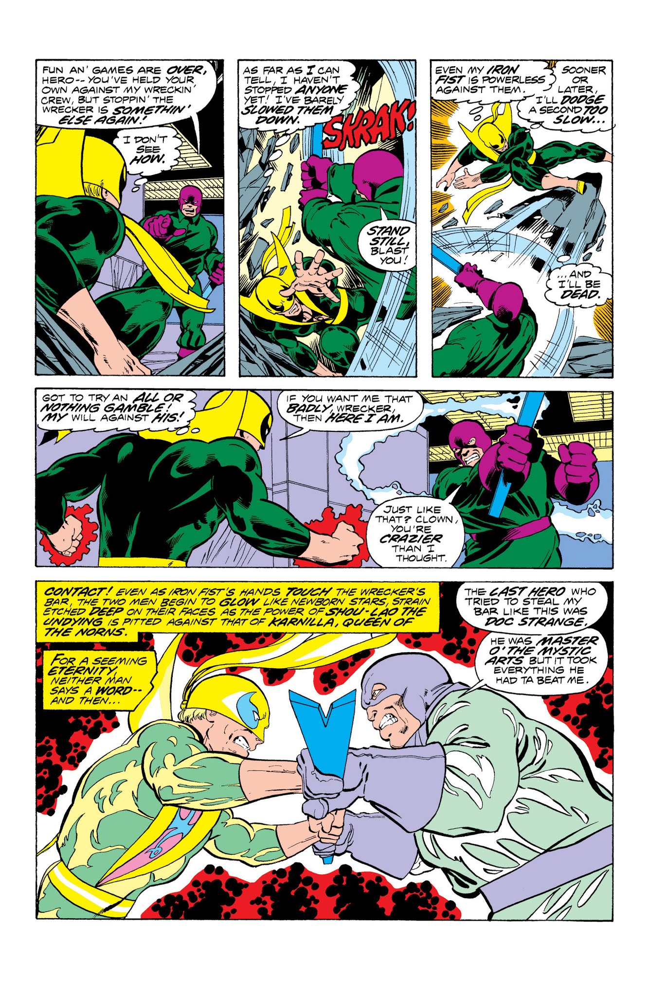 Read online Marvel Masterworks: Iron Fist comic -  Issue # TPB 2 (Part 2) - 66