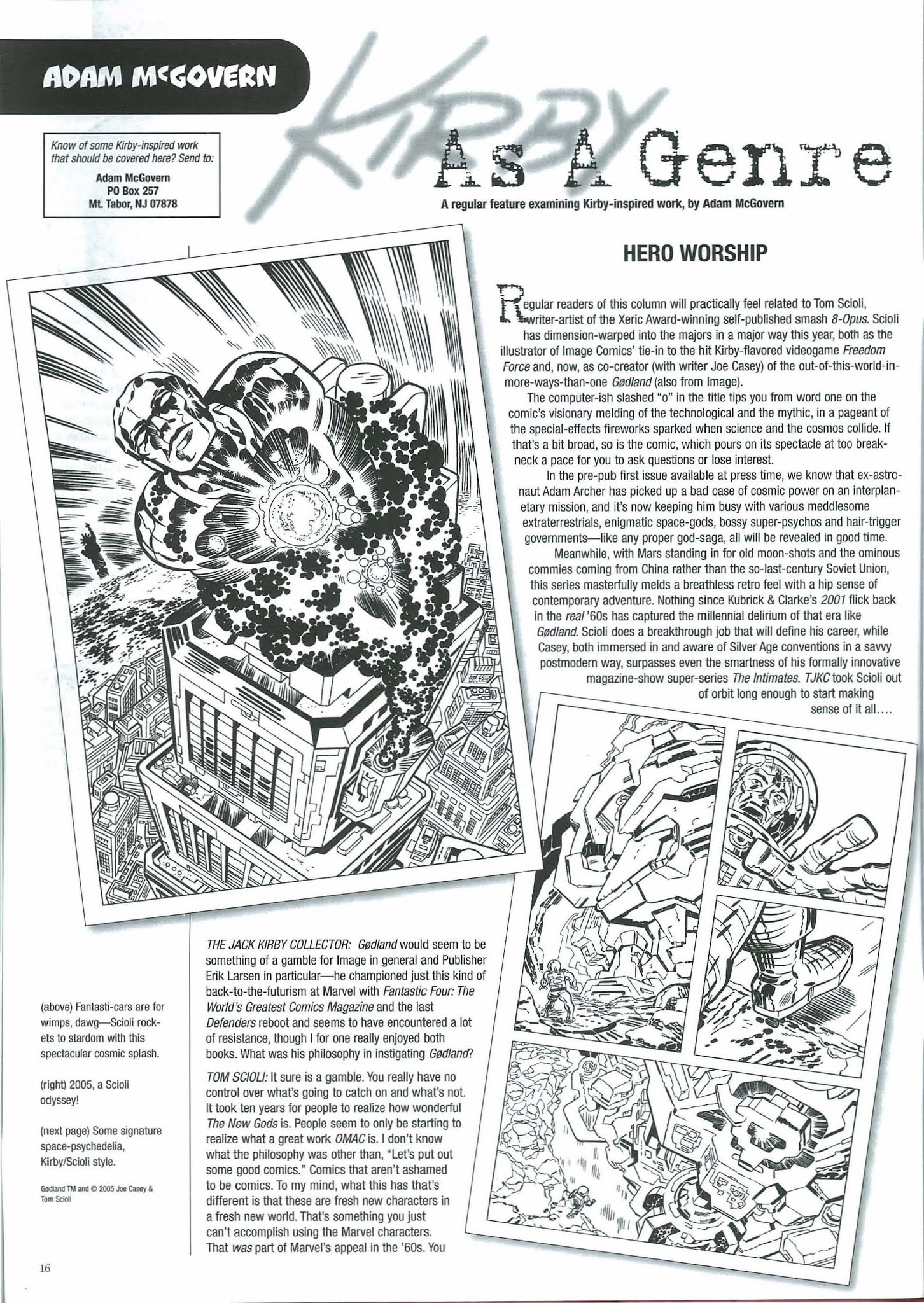 Read online The Jack Kirby Collector comic -  Issue #43 - 18
