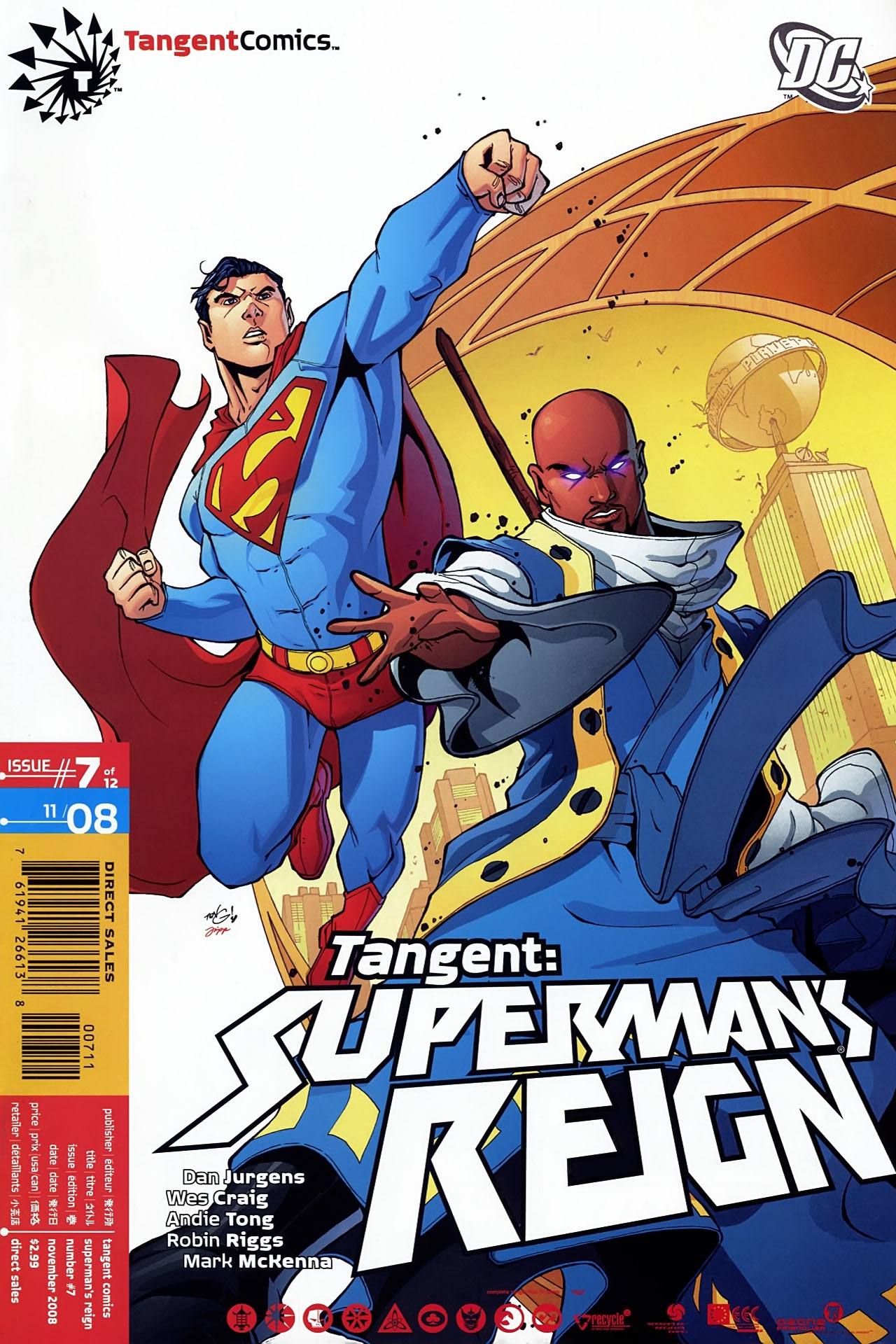 Read online Tangent: Superman's Reign comic -  Issue #7 - 1