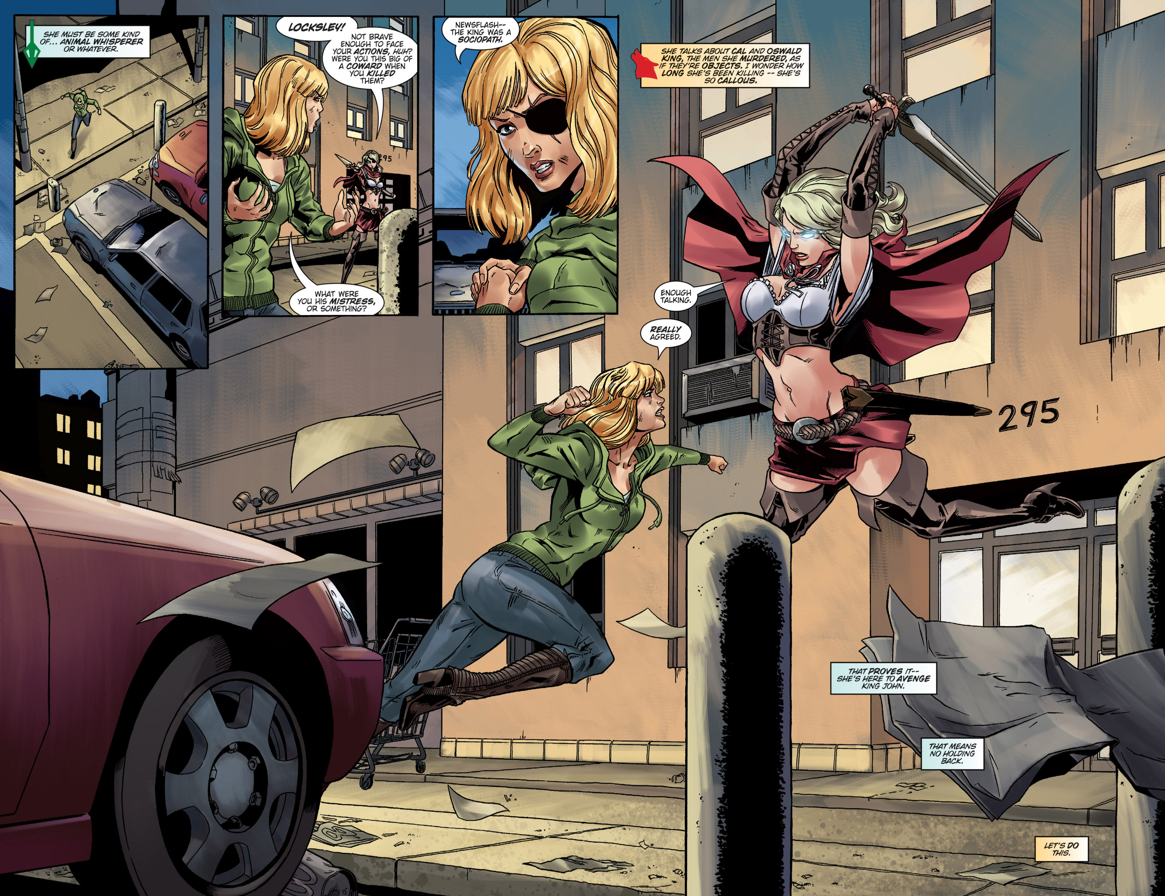 Read online Grimm Fairy Tales presents Robyn Hood vs. Red Riding Hood comic -  Issue # Full - 16