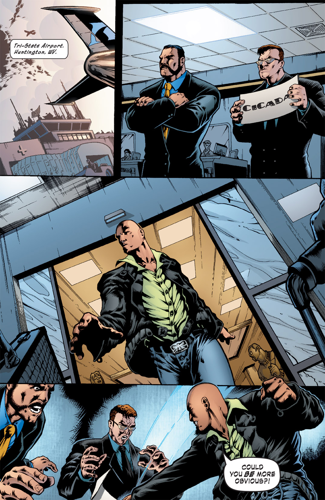 Read online Blacklight comic -  Issue #1 - 6