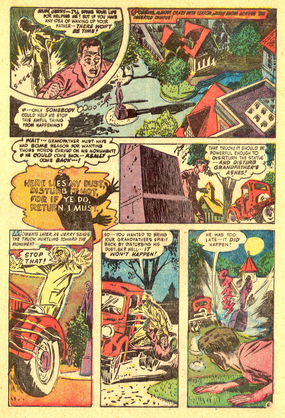 Read online Adventures Into The Unknown comic -  Issue #28 - 31