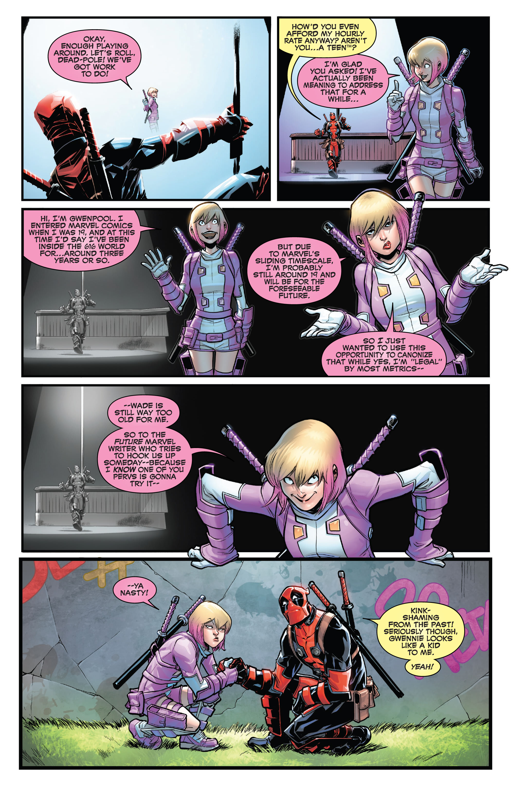 Read online Gwenpool Omnibus comic -  Issue # TPB (Part 10) - 74
