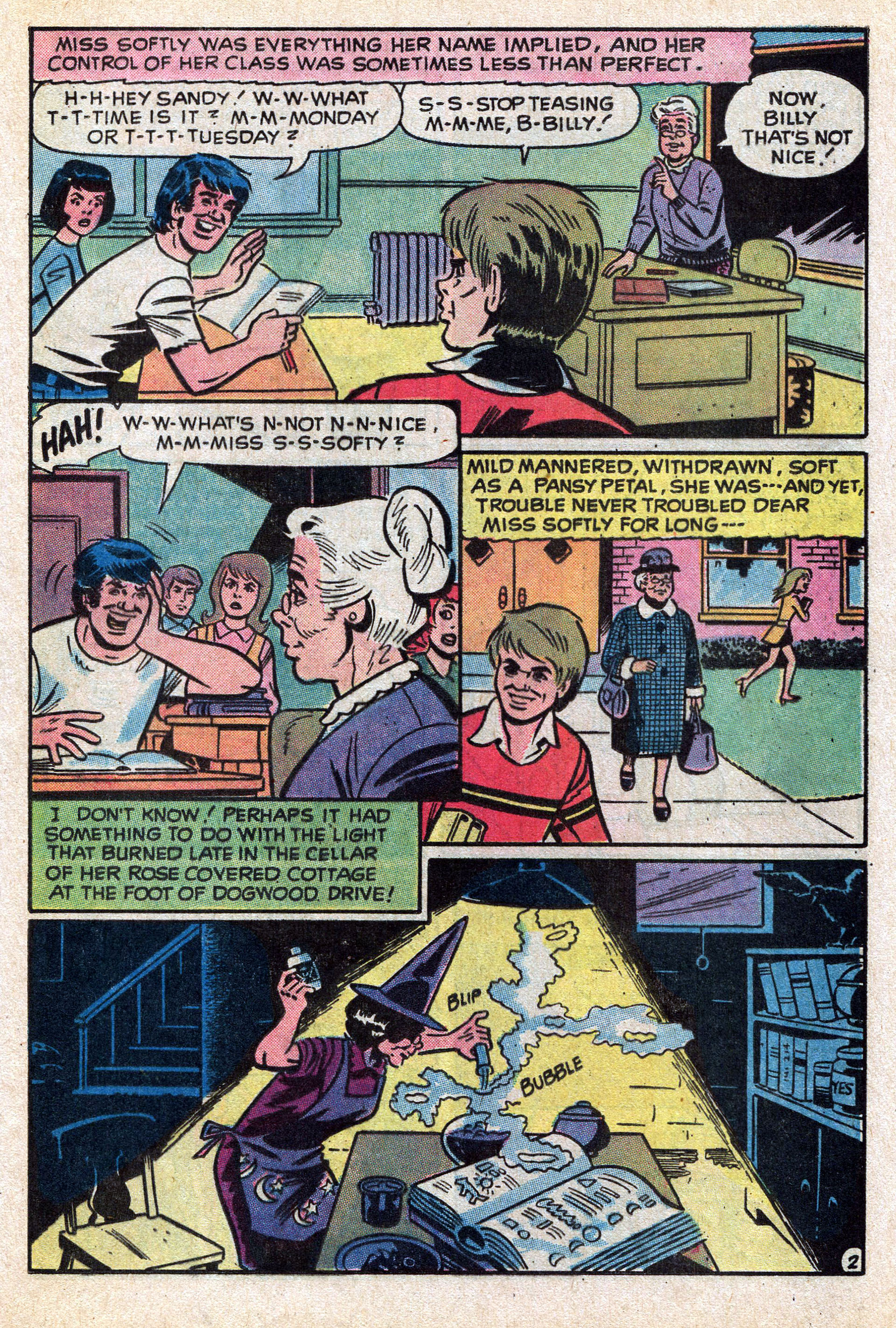 Read online Chilling Adventures In Sorcery (1973) comic -  Issue #1 - 21