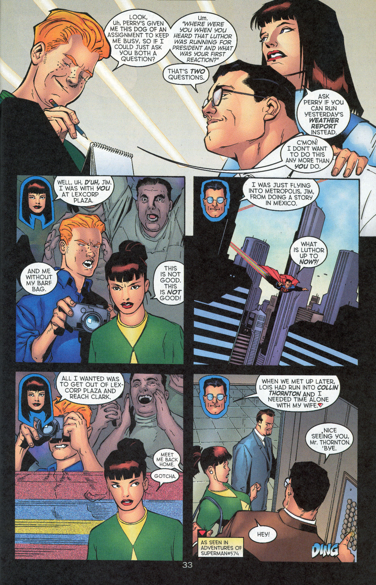 Read online Superman: President Lex comic -  Issue # TPB - 158