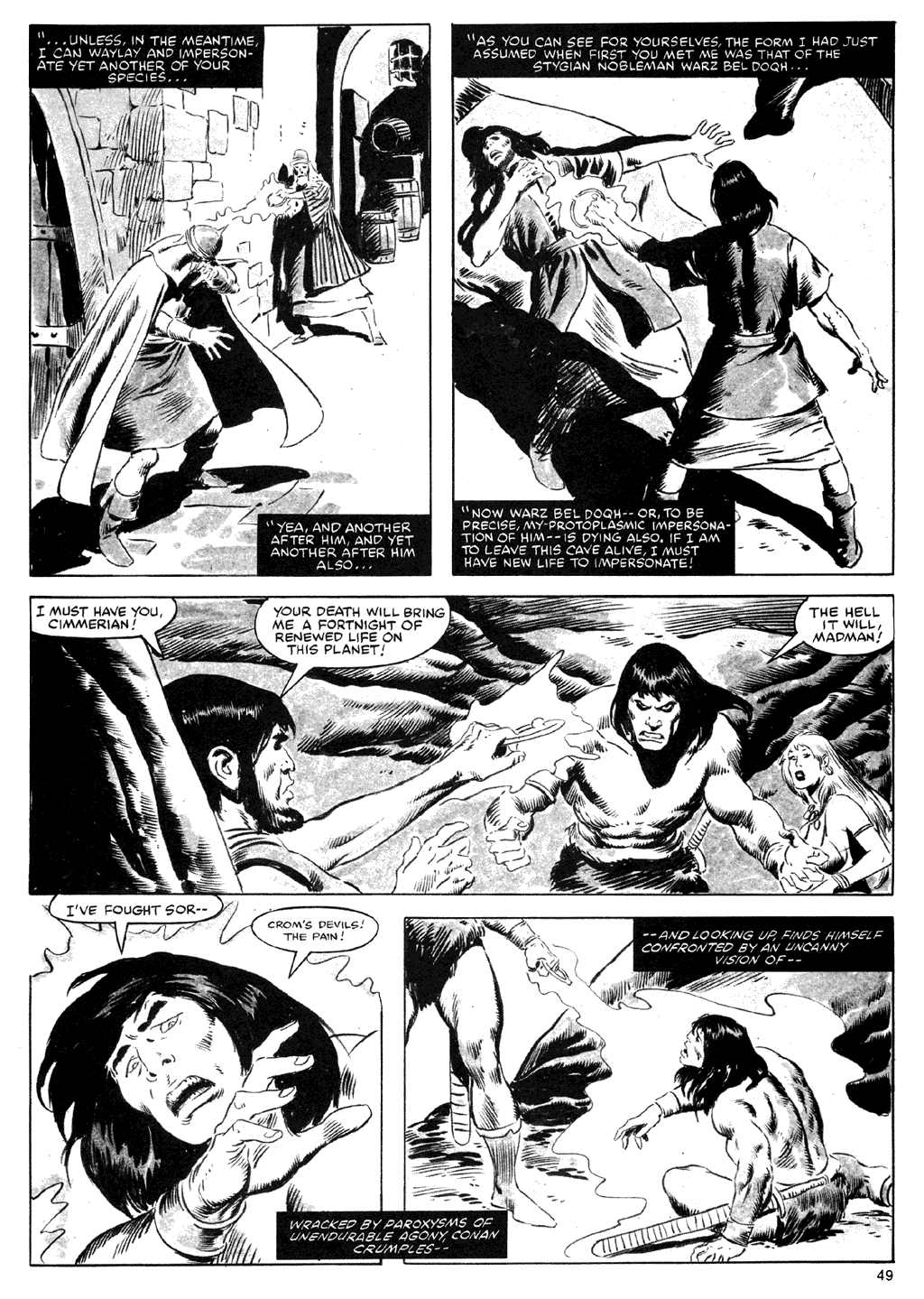The Savage Sword Of Conan issue 73 - Page 49