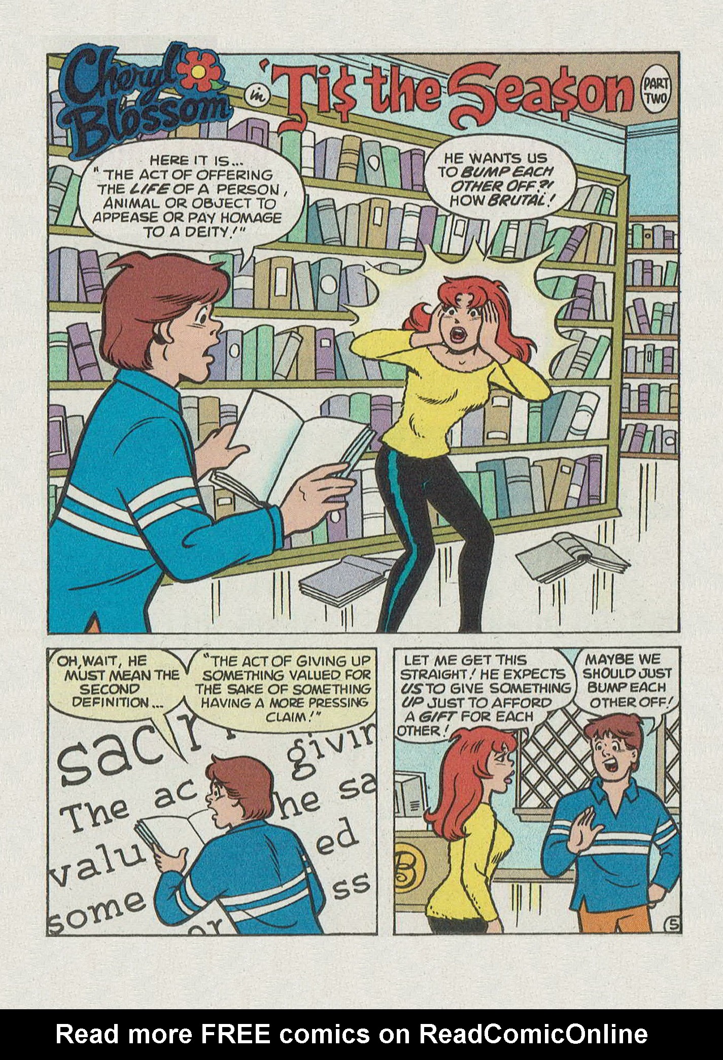Read online Archie's Holiday Fun Digest comic -  Issue #8 - 50