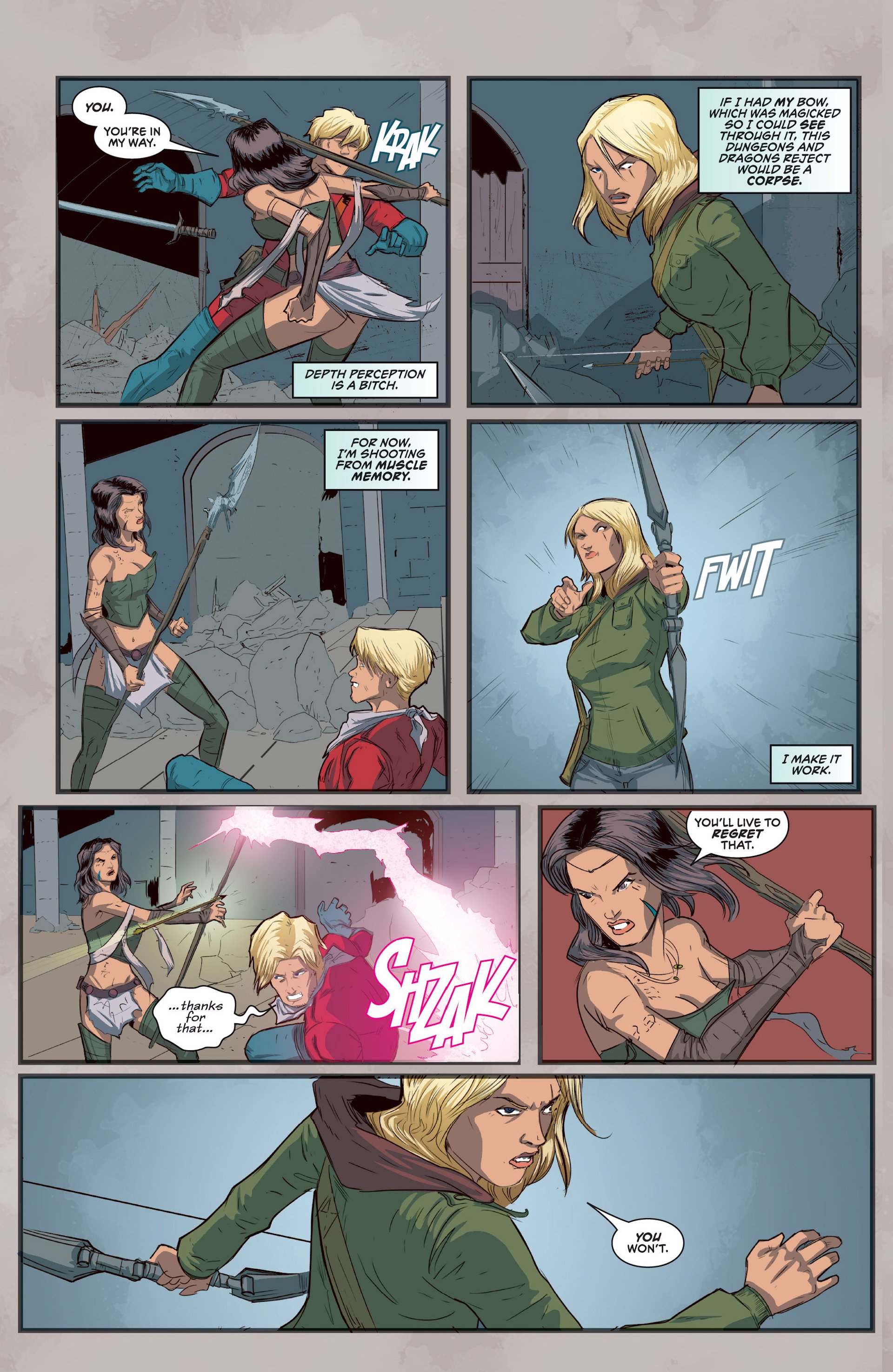 Read online Grimm Fairy Tales presents Robyn Hood: Wanted comic -  Issue #3 - 5