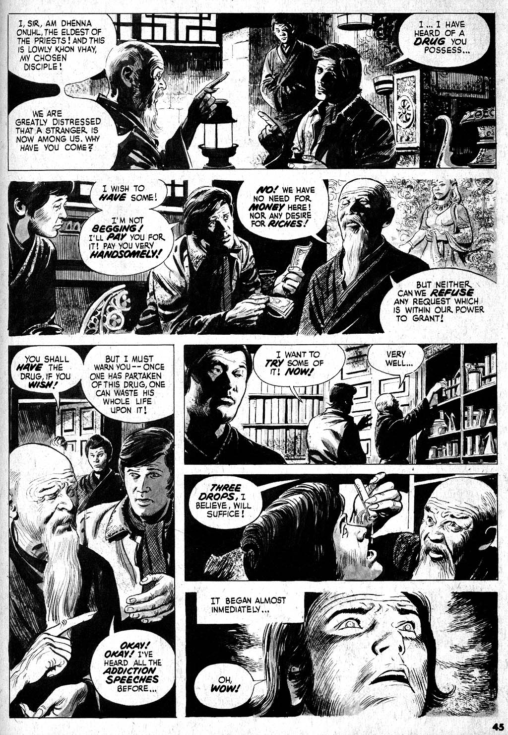 Read online Creepy (1964) comic -  Issue #44 - 45