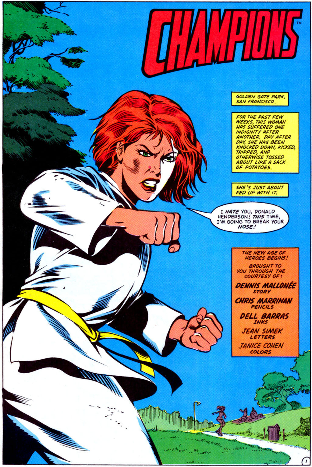 Read online Champions (1987) comic -  Issue #1 - 3