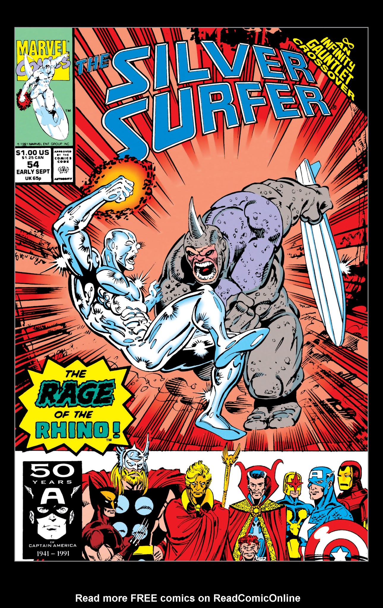Read online Silver Surfer Epic Collection comic -  Issue # TPB 7 - 133