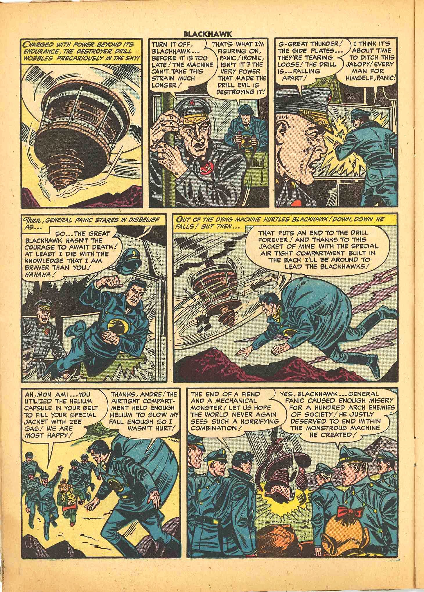 Read online Blackhawk (1957) comic -  Issue #79 - 12