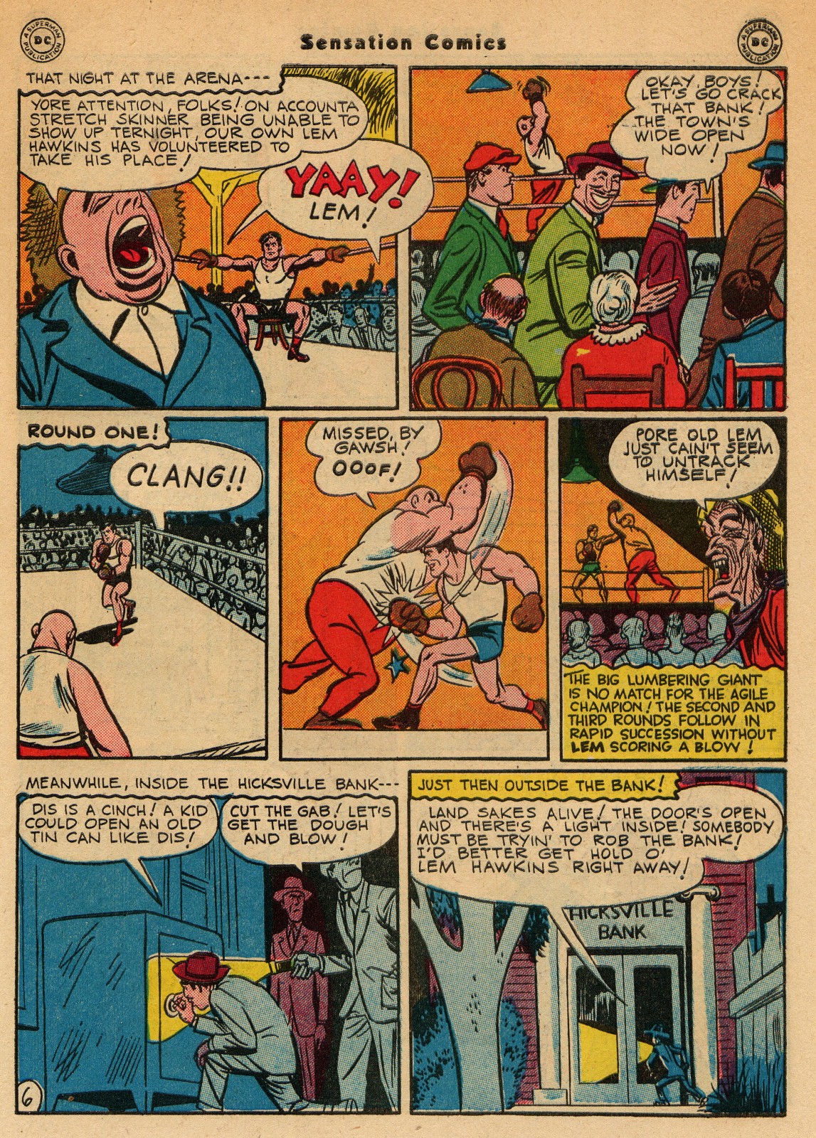 Read online Sensation (Mystery) Comics comic -  Issue #51 - 47