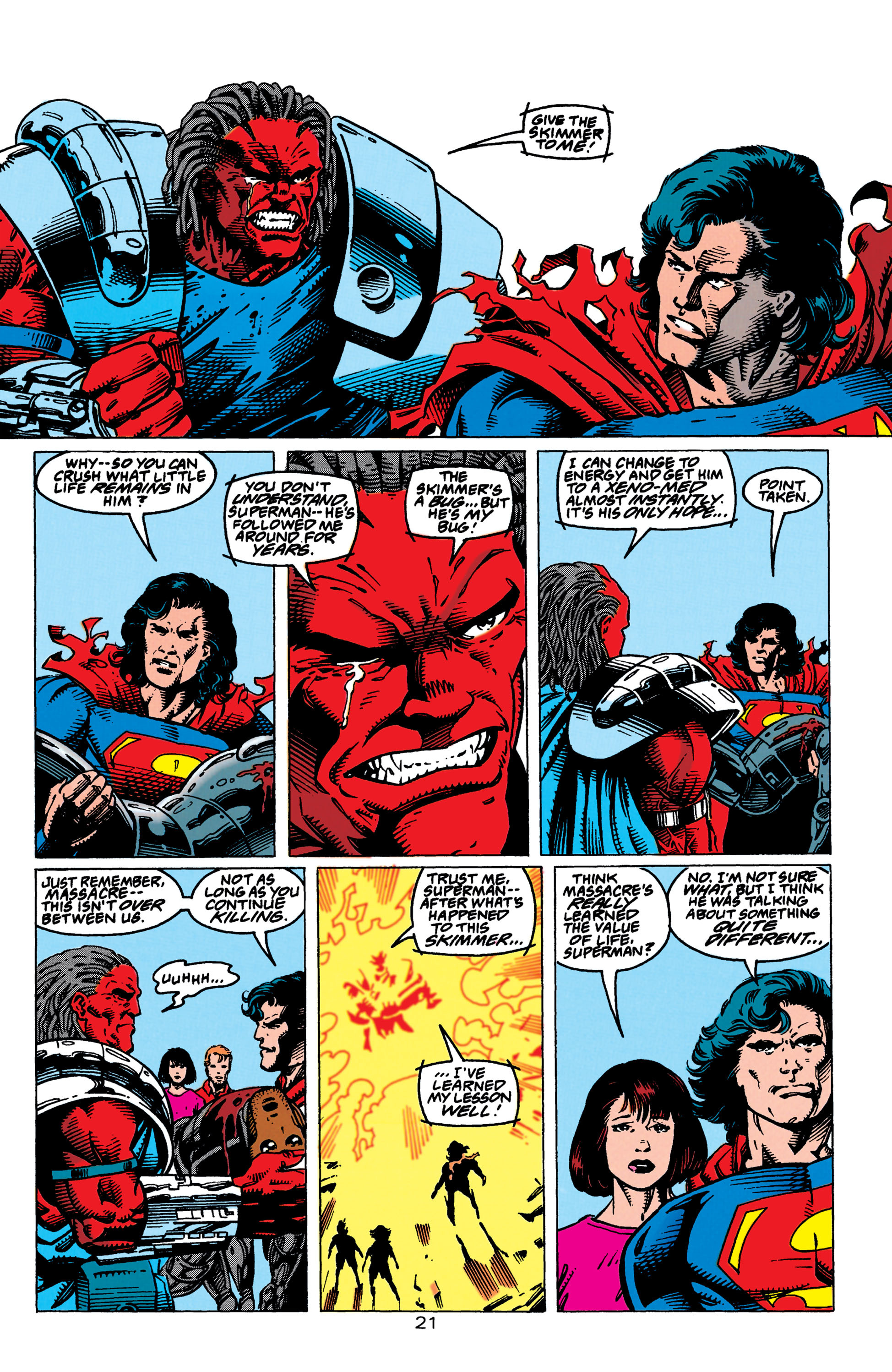 Read online Adventures of Superman (1987) comic -  Issue #515 - 21