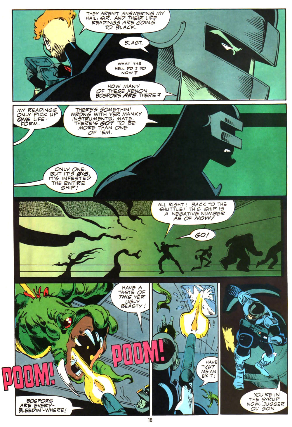 Read online Alien Legion (1987) comic -  Issue #6 - 21