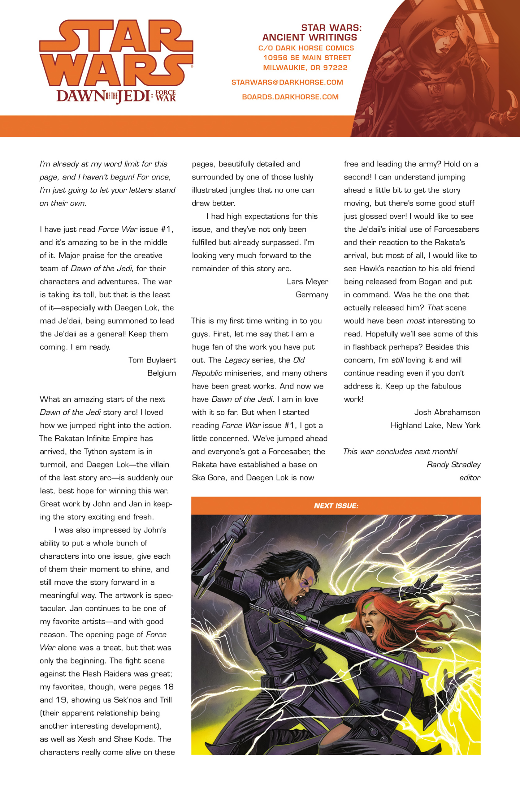 Read online Star Wars: Dawn of the Jedi - Force War comic -  Issue #4 - 25