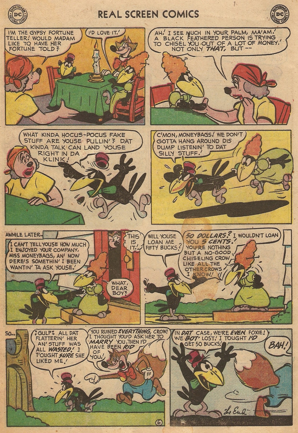 Read online Real Screen Comics comic -  Issue #54 - 8
