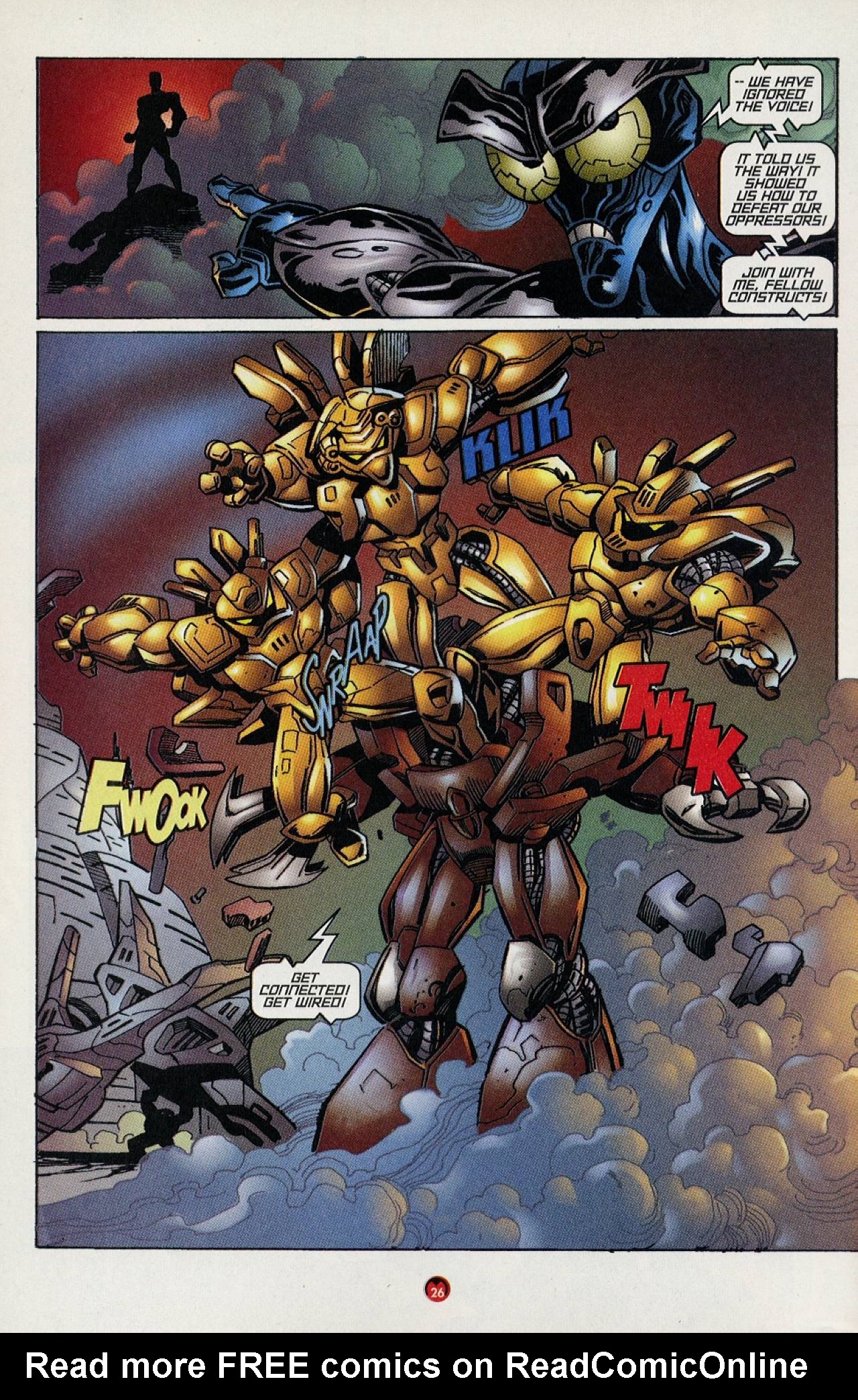 Read online Magnus Robot Fighter (1997) comic -  Issue #14 - 21