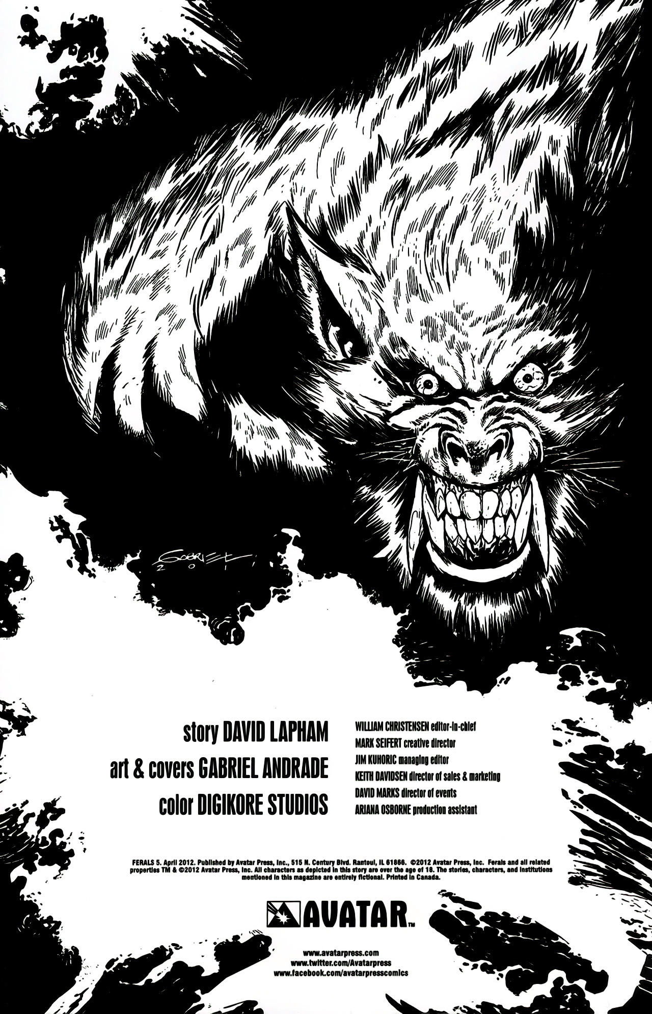Read online Ferals comic -  Issue #5 - 2