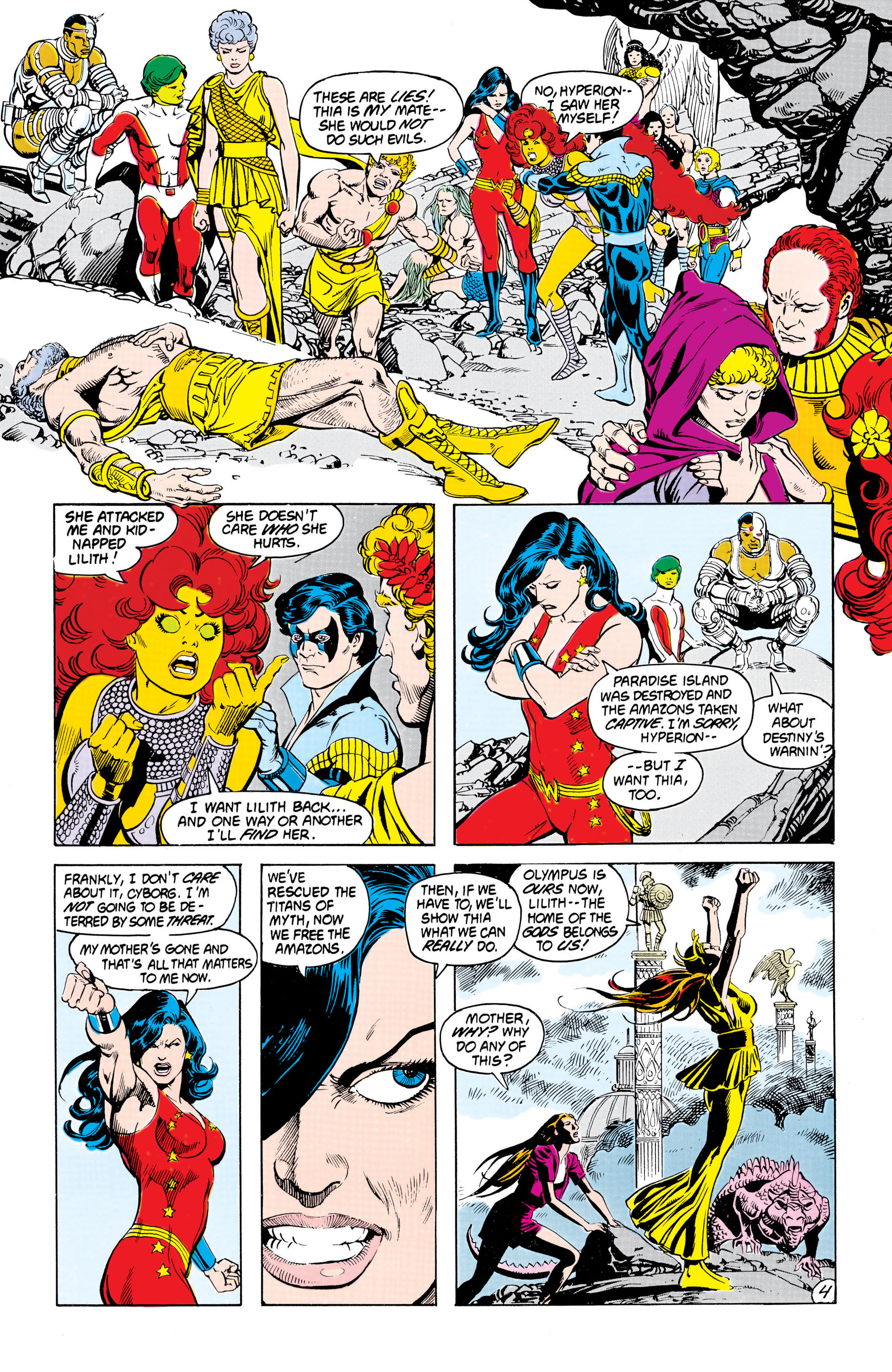 Read online The New Teen Titans (1984) comic -  Issue #9 - 4