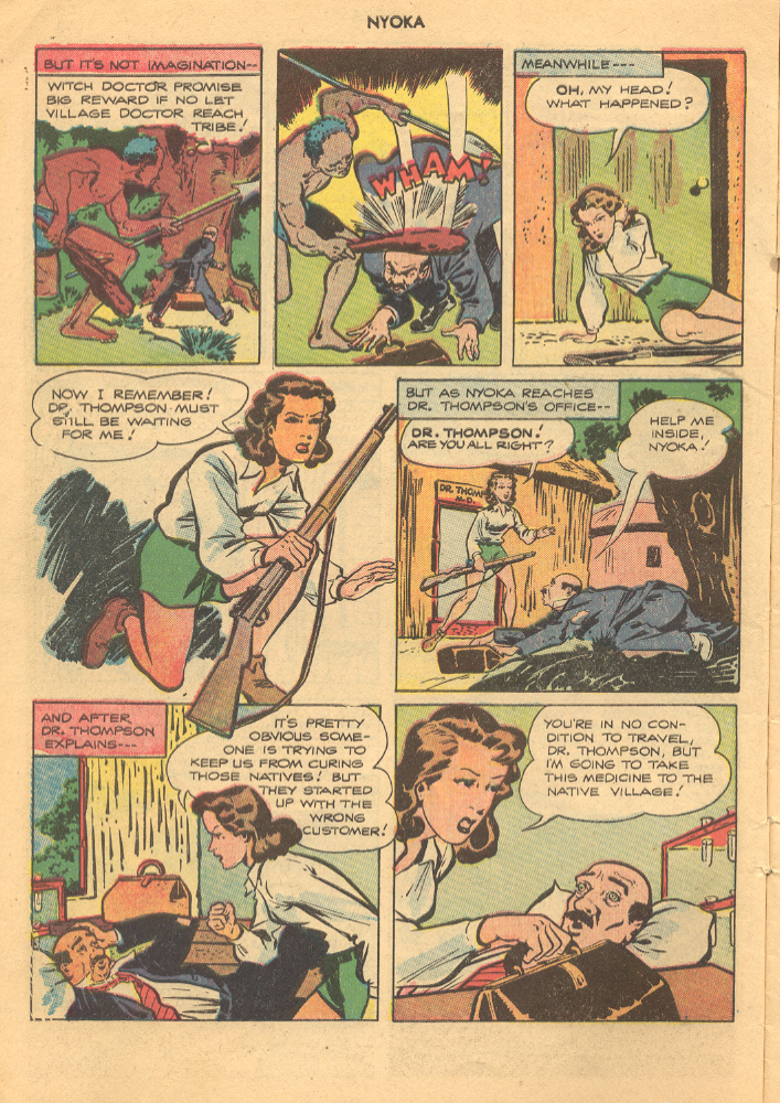 Read online Nyoka the Jungle Girl (1945) comic -  Issue #14 - 6