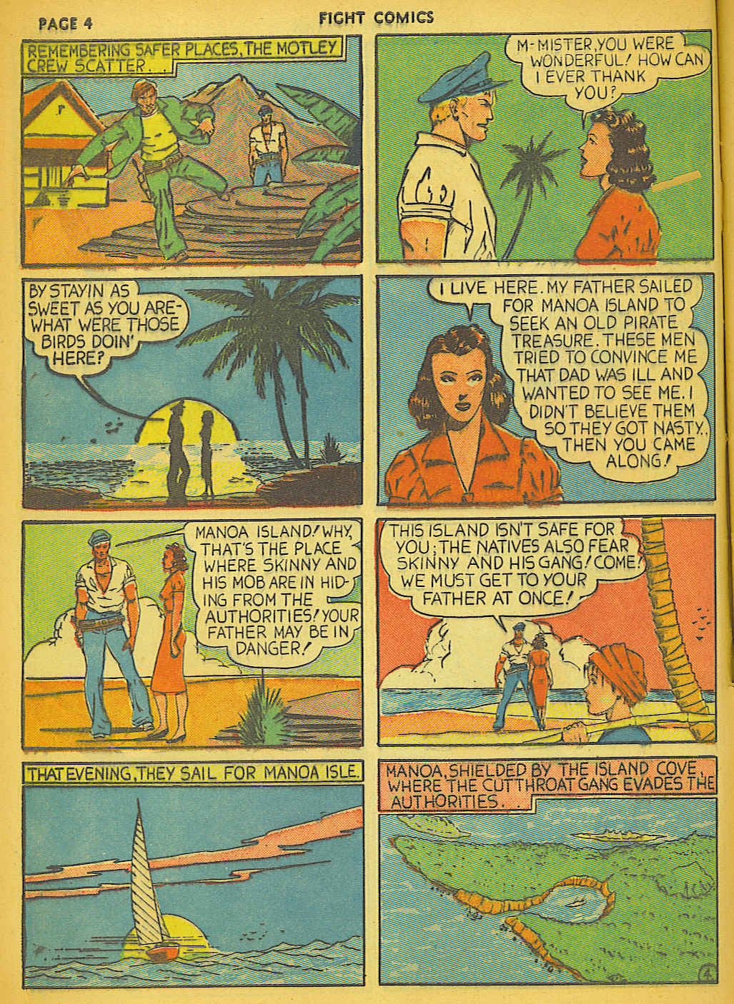 Read online Fight Comics comic -  Issue #2 - 6