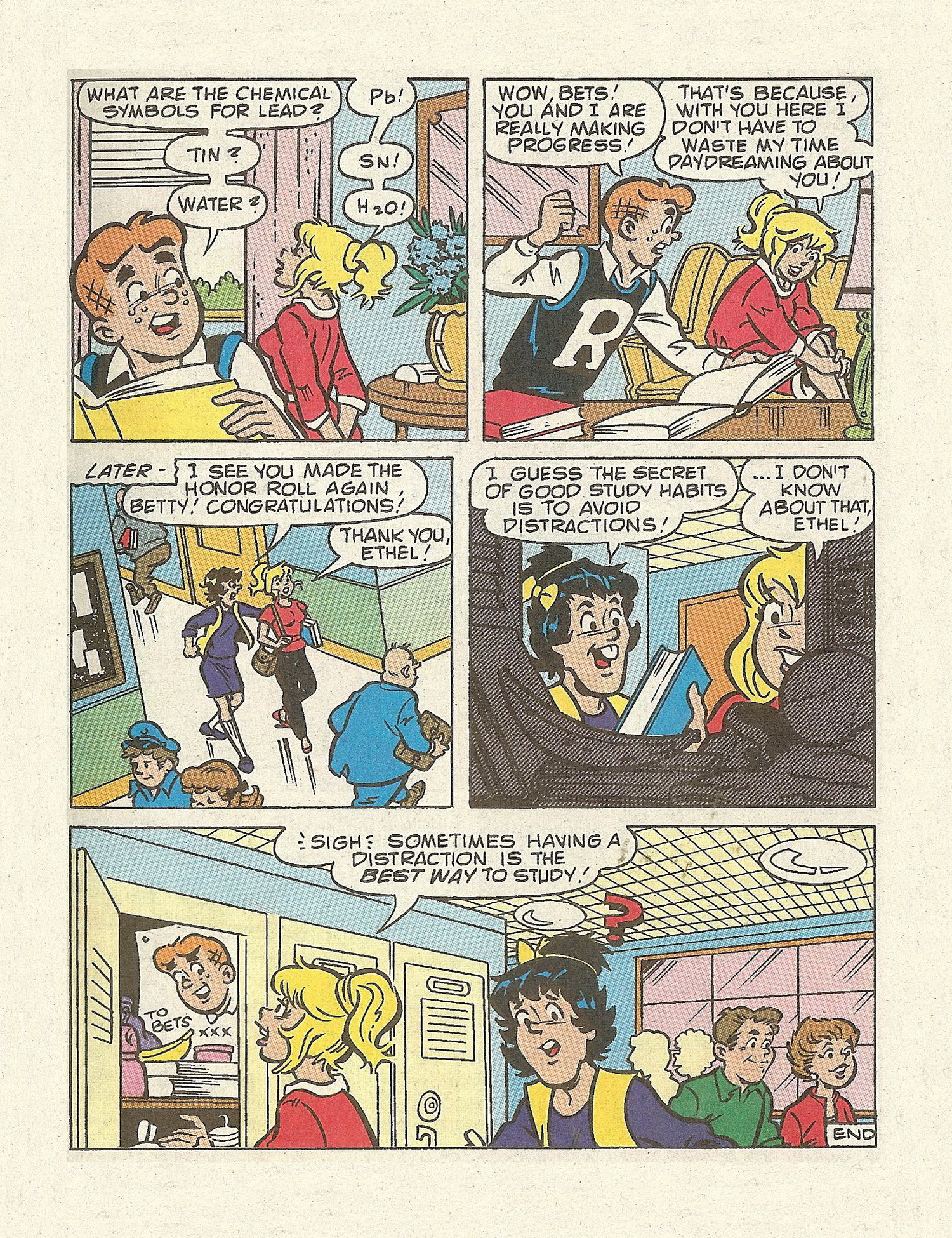 Read online Betty and Veronica Digest Magazine comic -  Issue #72 - 33