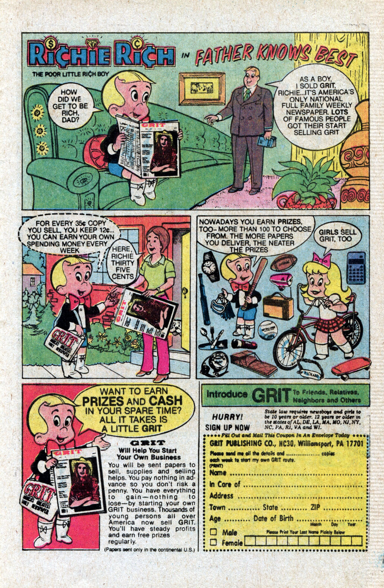 Read online Richie Rich Zillionz comic -  Issue #22 - 33