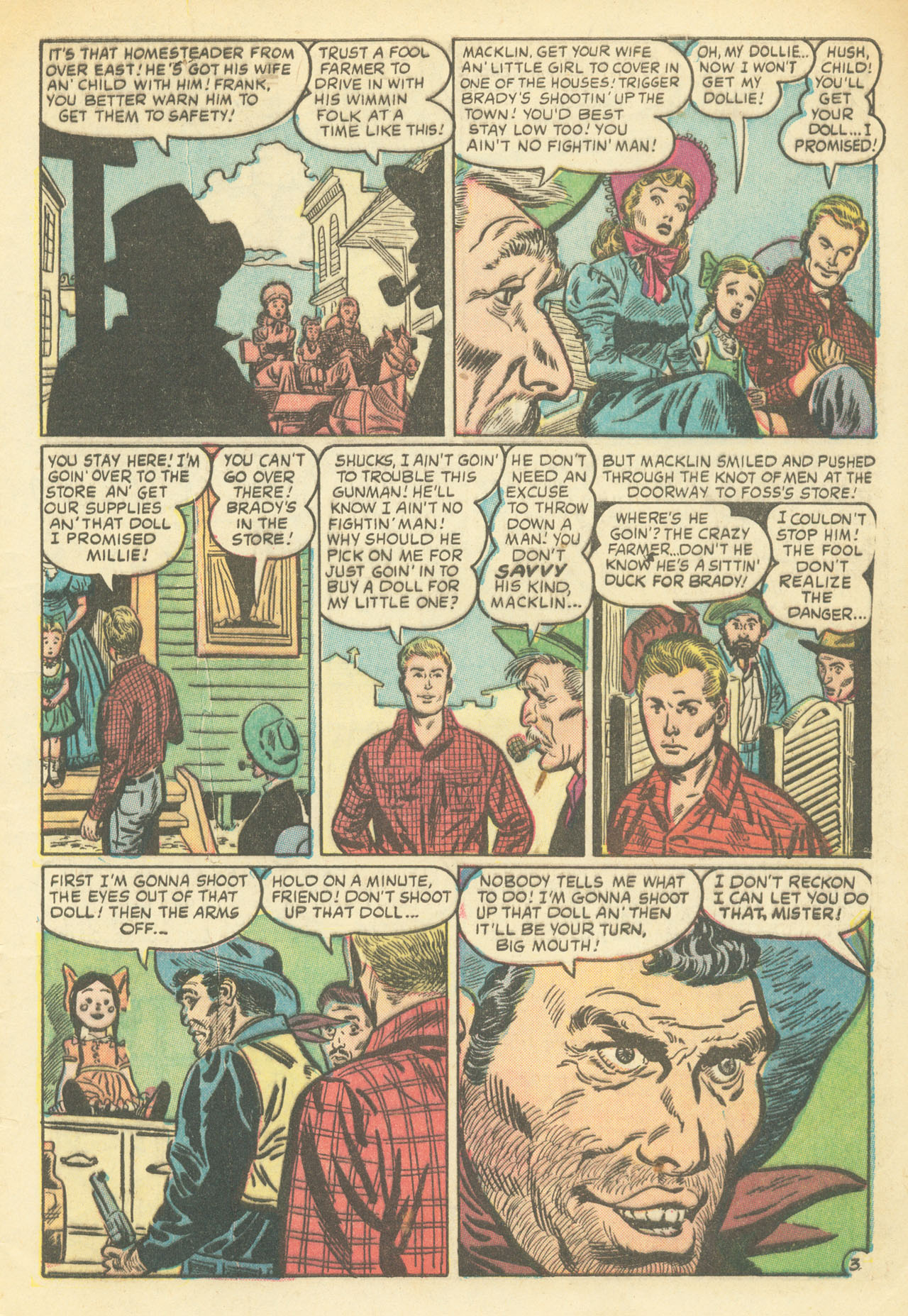 Read online Western Outlaws (1954) comic -  Issue #12 - 5