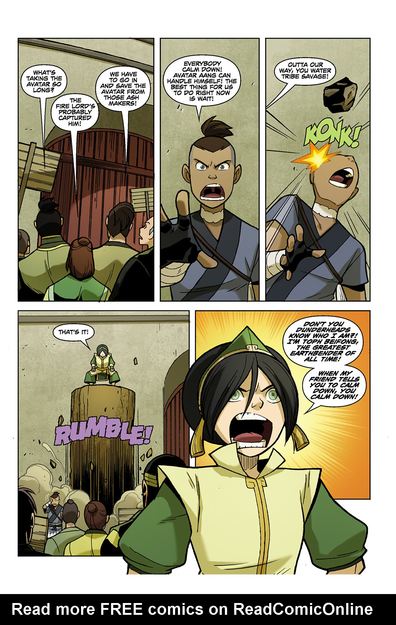 Read online Nickelodeon Avatar: The Last Airbender - The Promise comic -  Issue # Part 1 - 67