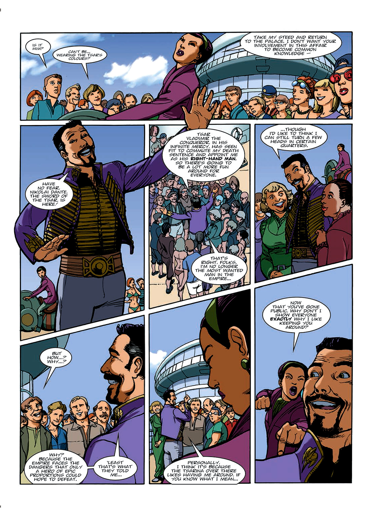 Read online Nikolai Dante comic -  Issue # TPB 7 - 146