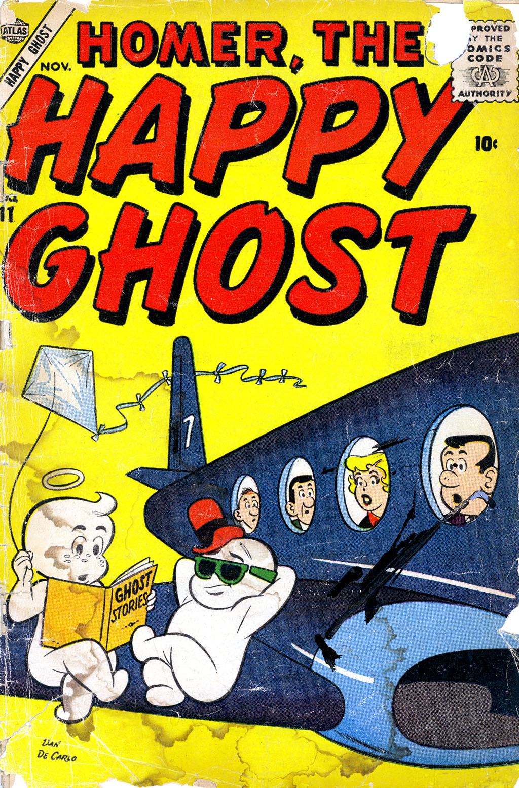 Read online Homer, the Happy Ghost comic -  Issue #11 - 1