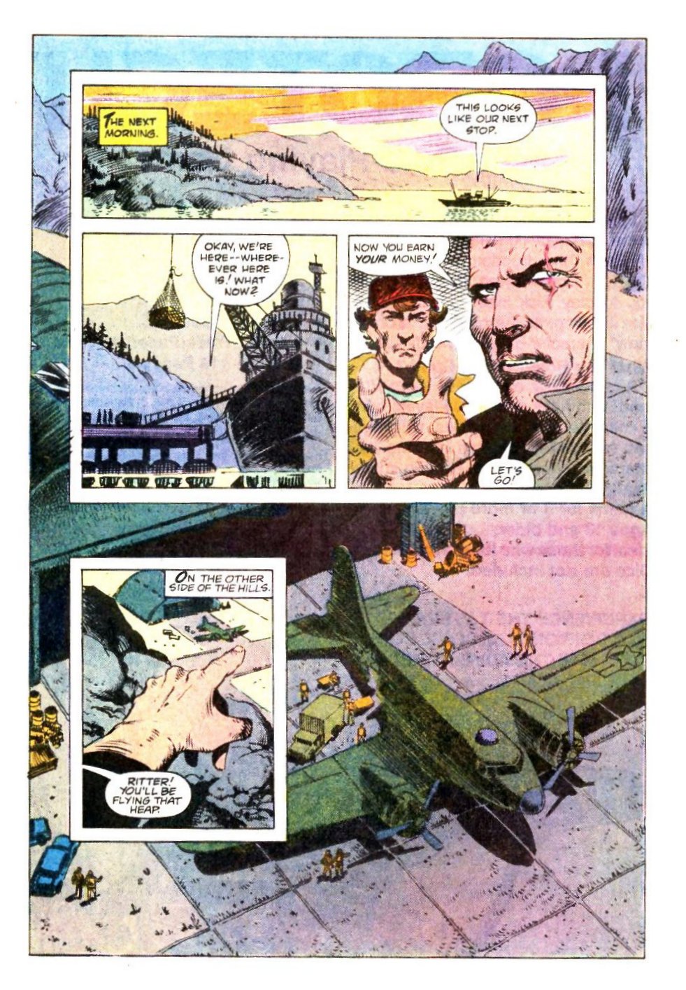Read online Mark Hazzard: Merc comic -  Issue #9 - 9