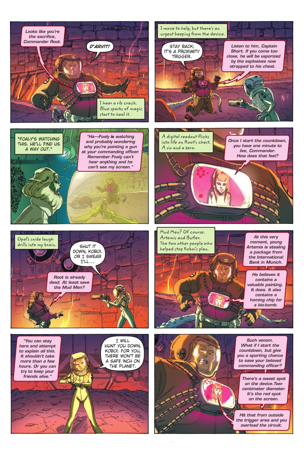 Read online Artemis Fowl: The Opal Deception comic -  Issue # TPB - 27